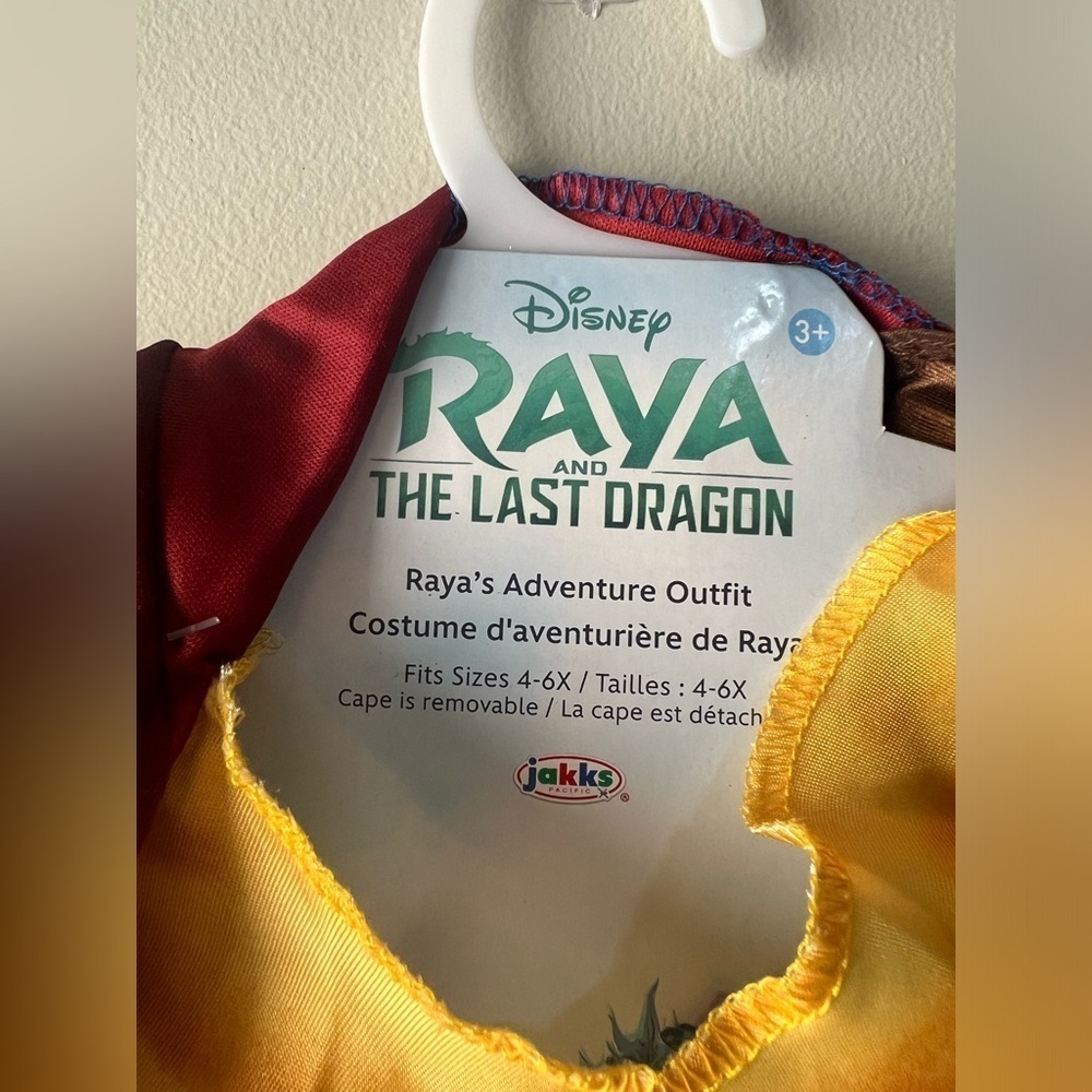 Raya and the Last Dragon costume new with tags size 4-6x. - Picture 2 of 3